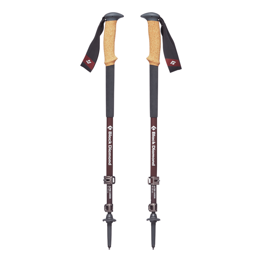 Women Alpine Carbon Cork Trekking Poles