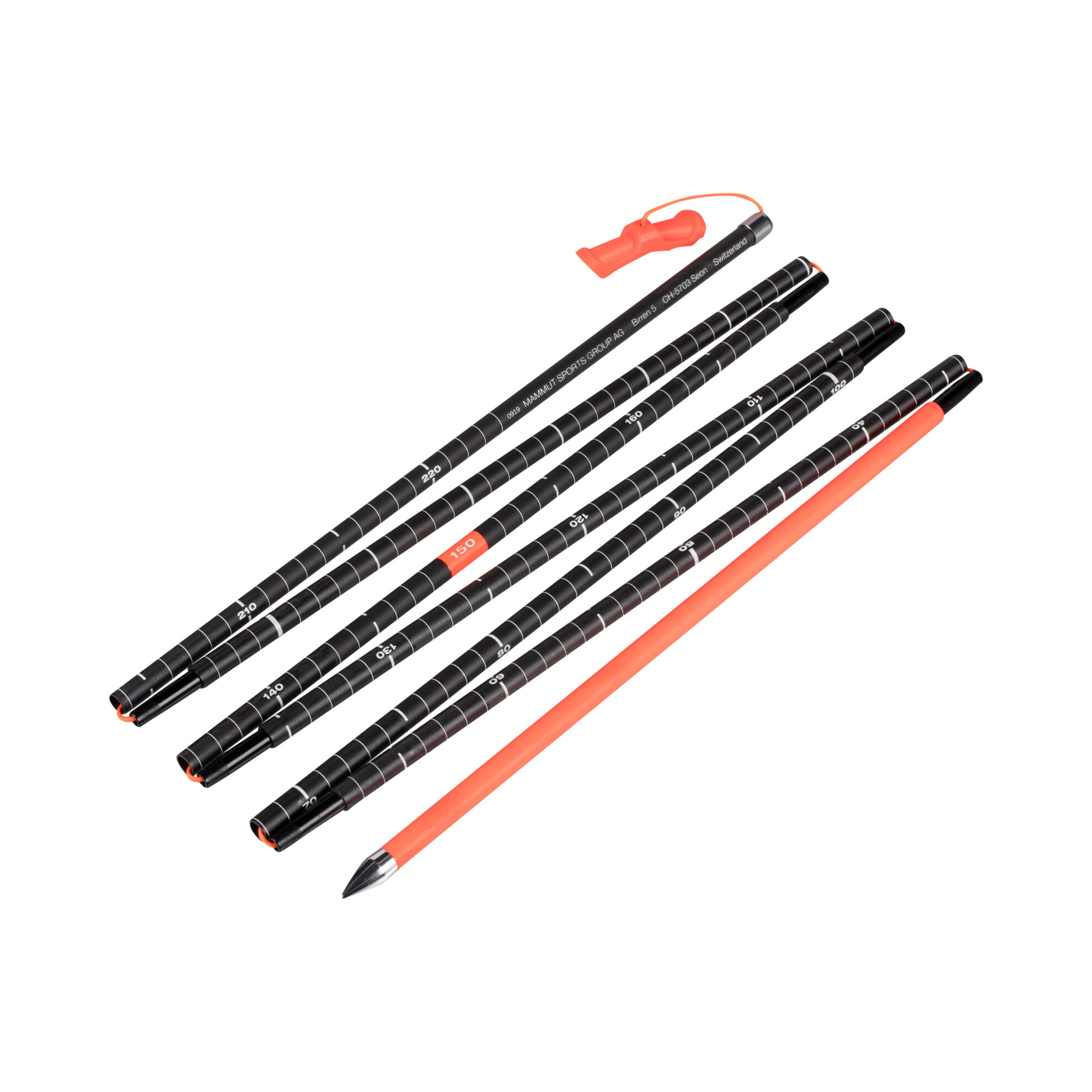 Probe 240  carbon neon orange, Lawinen-Sonde