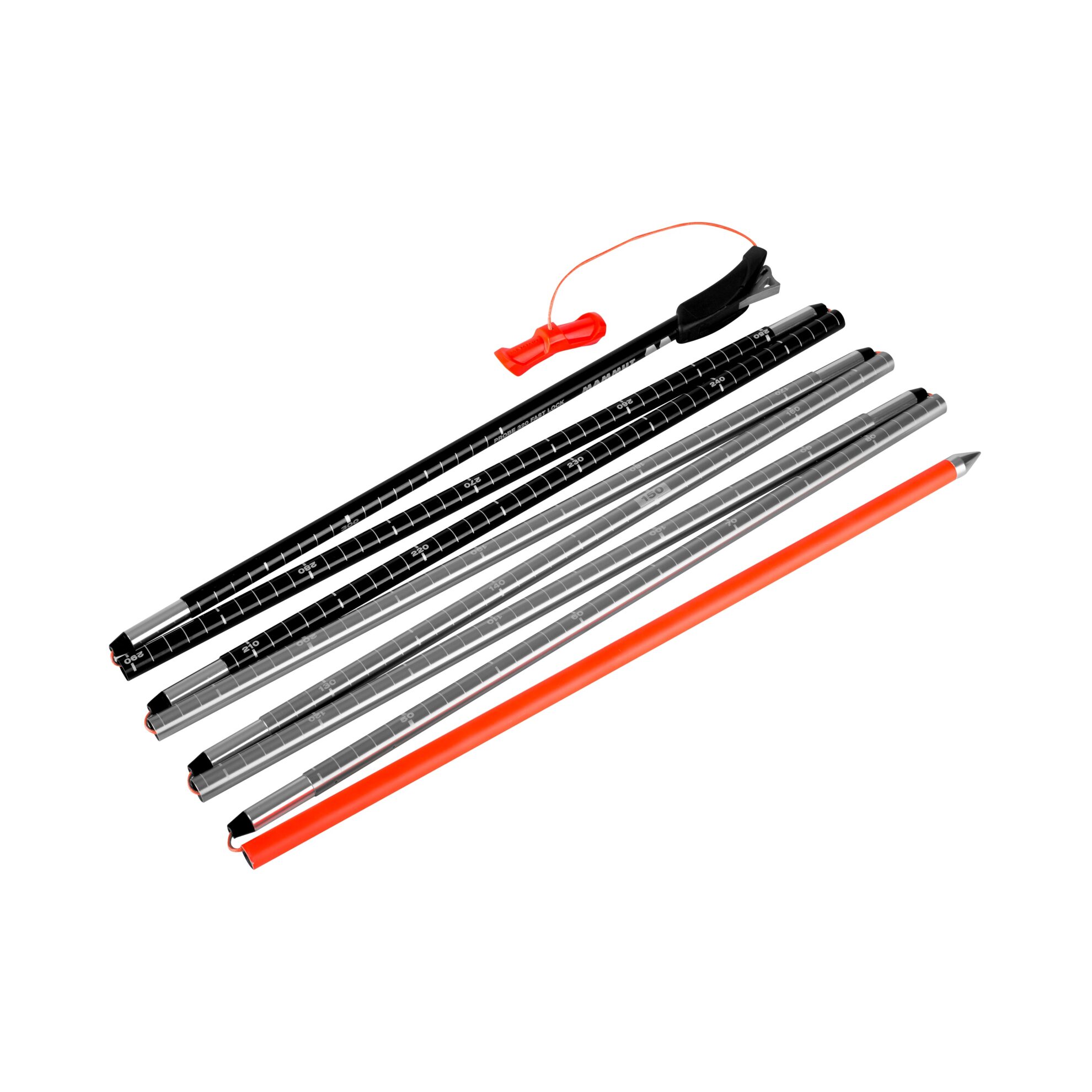 Probe 320 fast lock, neon orange, Lawinen-Sonde